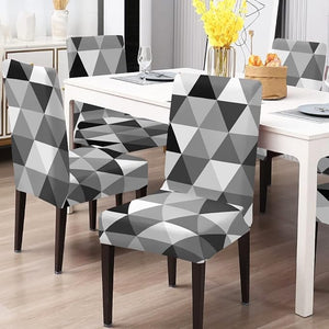 Black Prism Chair Cover